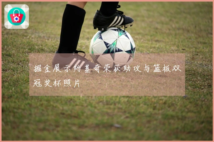 掘金展示约基奇荣获助攻与篮板双冠奖杯照片