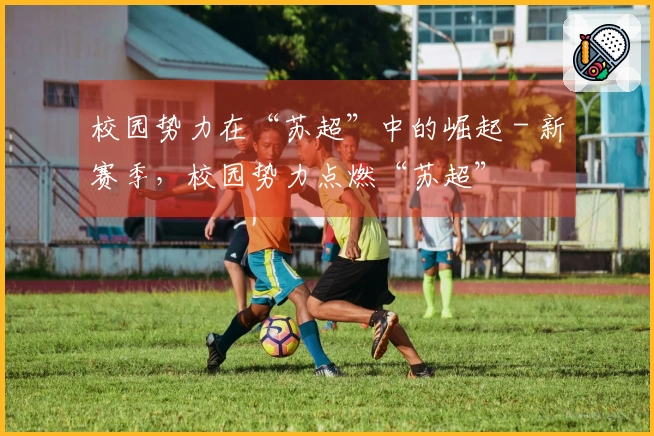 校园势力在“苏超”中的崛起 - 新赛季，校园势力点燃“苏超”